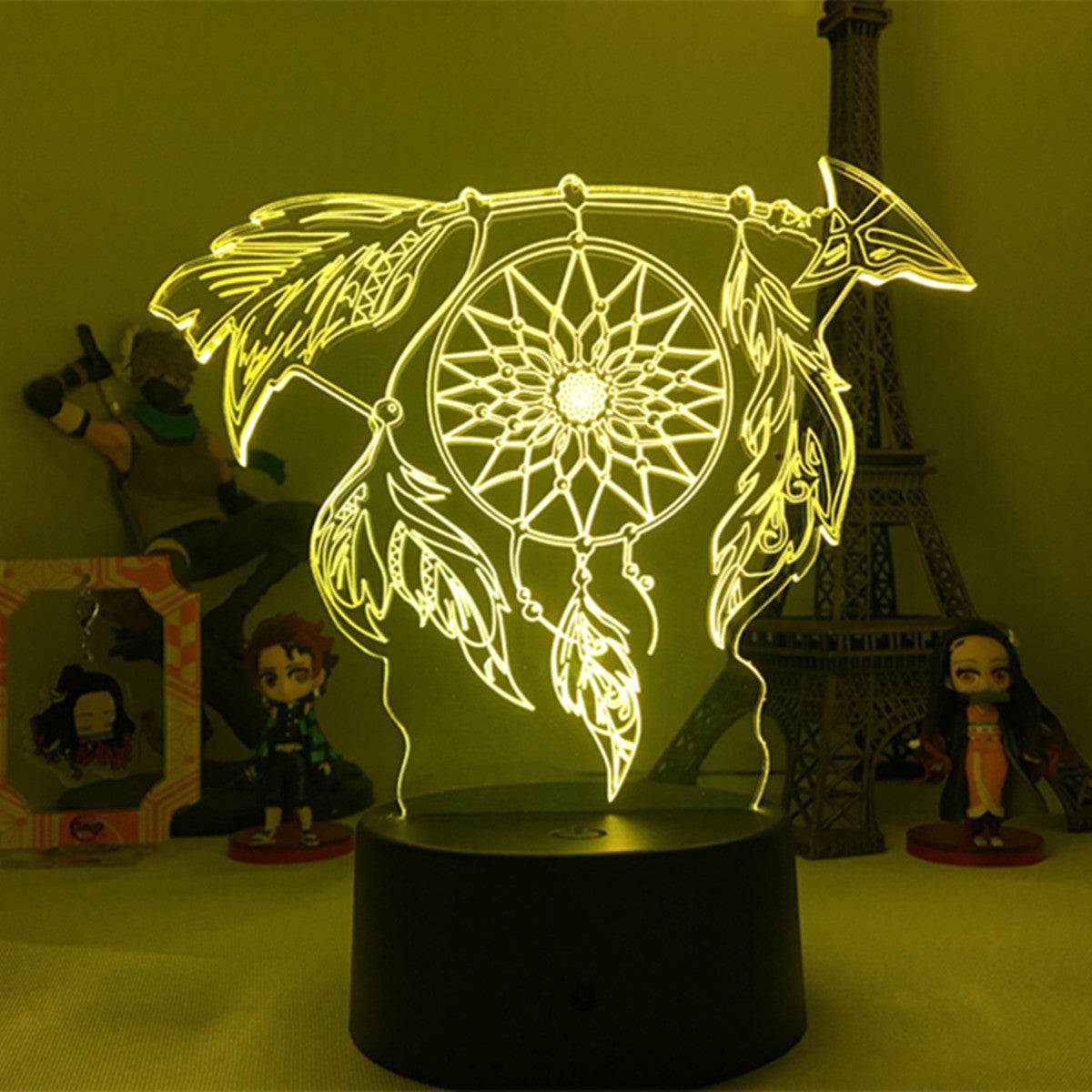 LED home decoration ambience light with plug-in power and vibrant colors