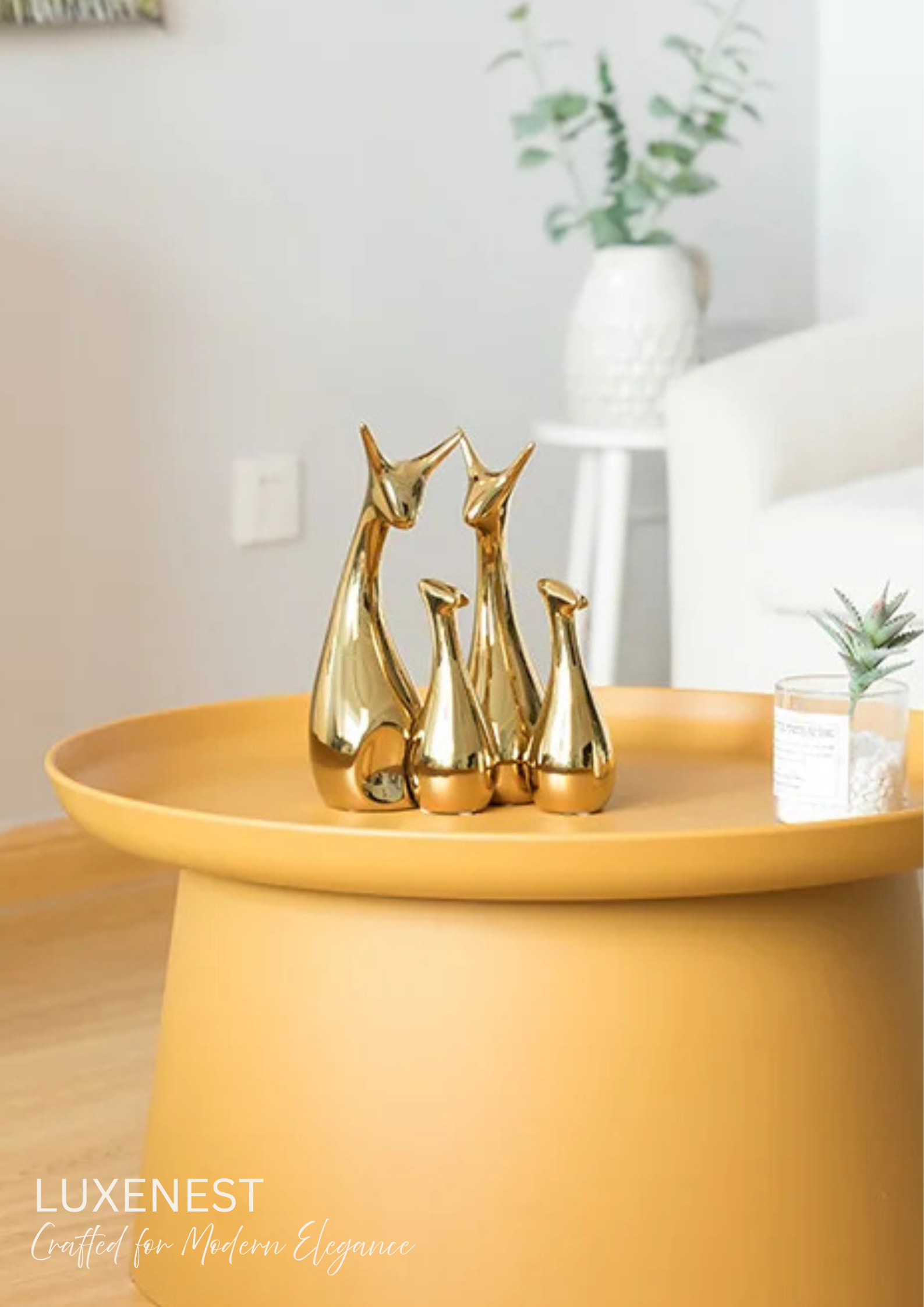 Decorative Wine Display Ornament Modern Ceramic Accent