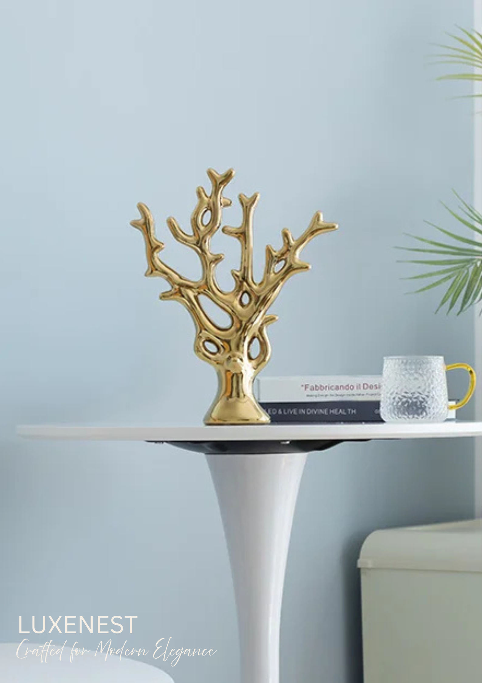 Decorative Wine Display Ornament Modern Ceramic Accent