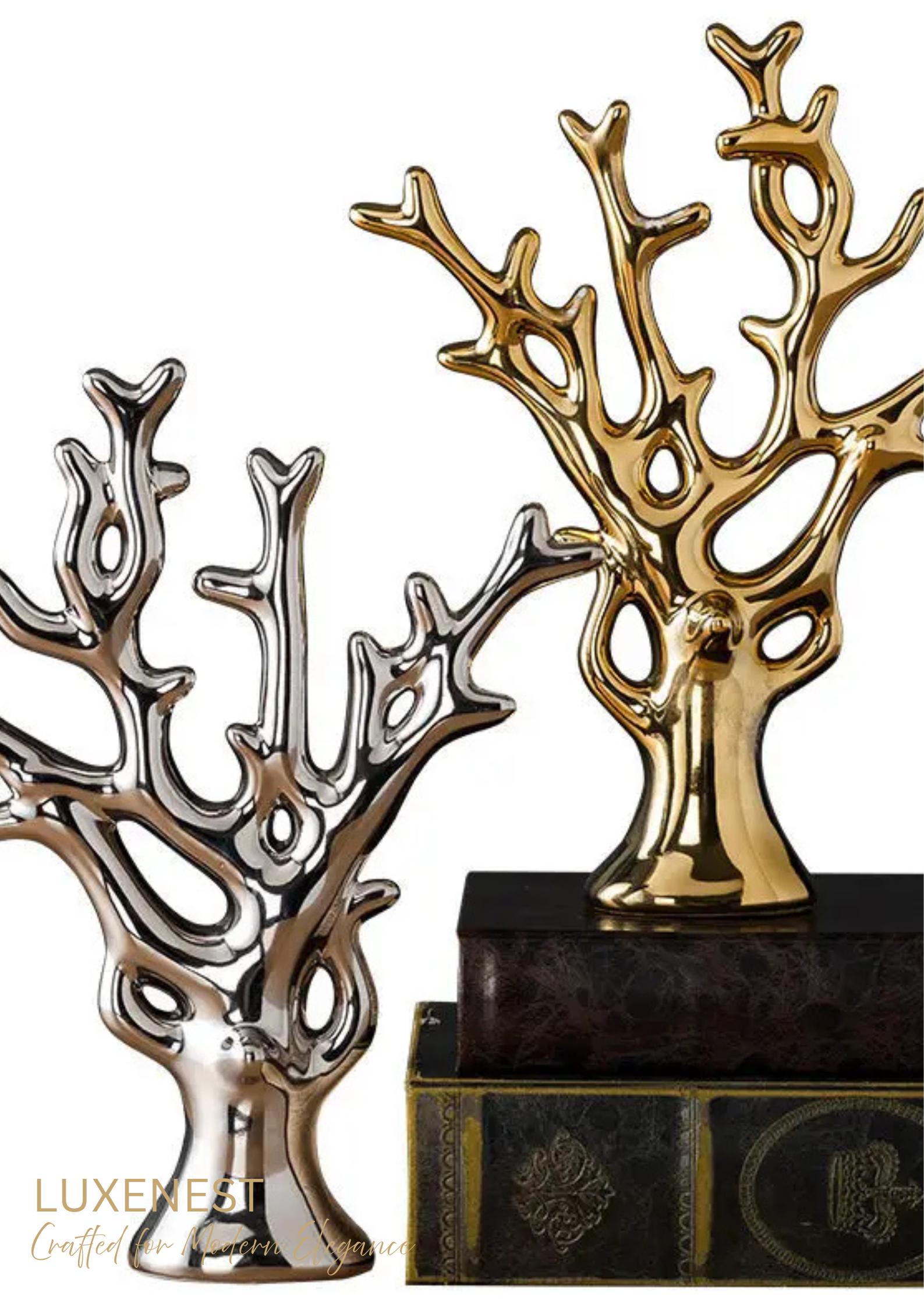 Decorative Wine Display Ornament Modern Ceramic Accent