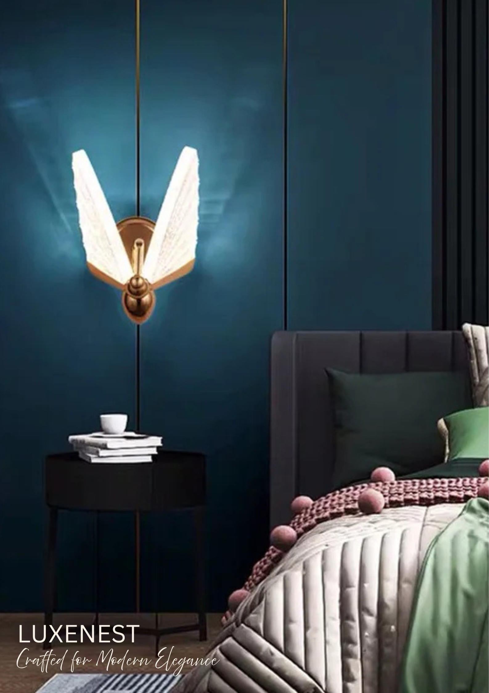 Papillon Acrylic Wall Sconce Modern Ambient Light