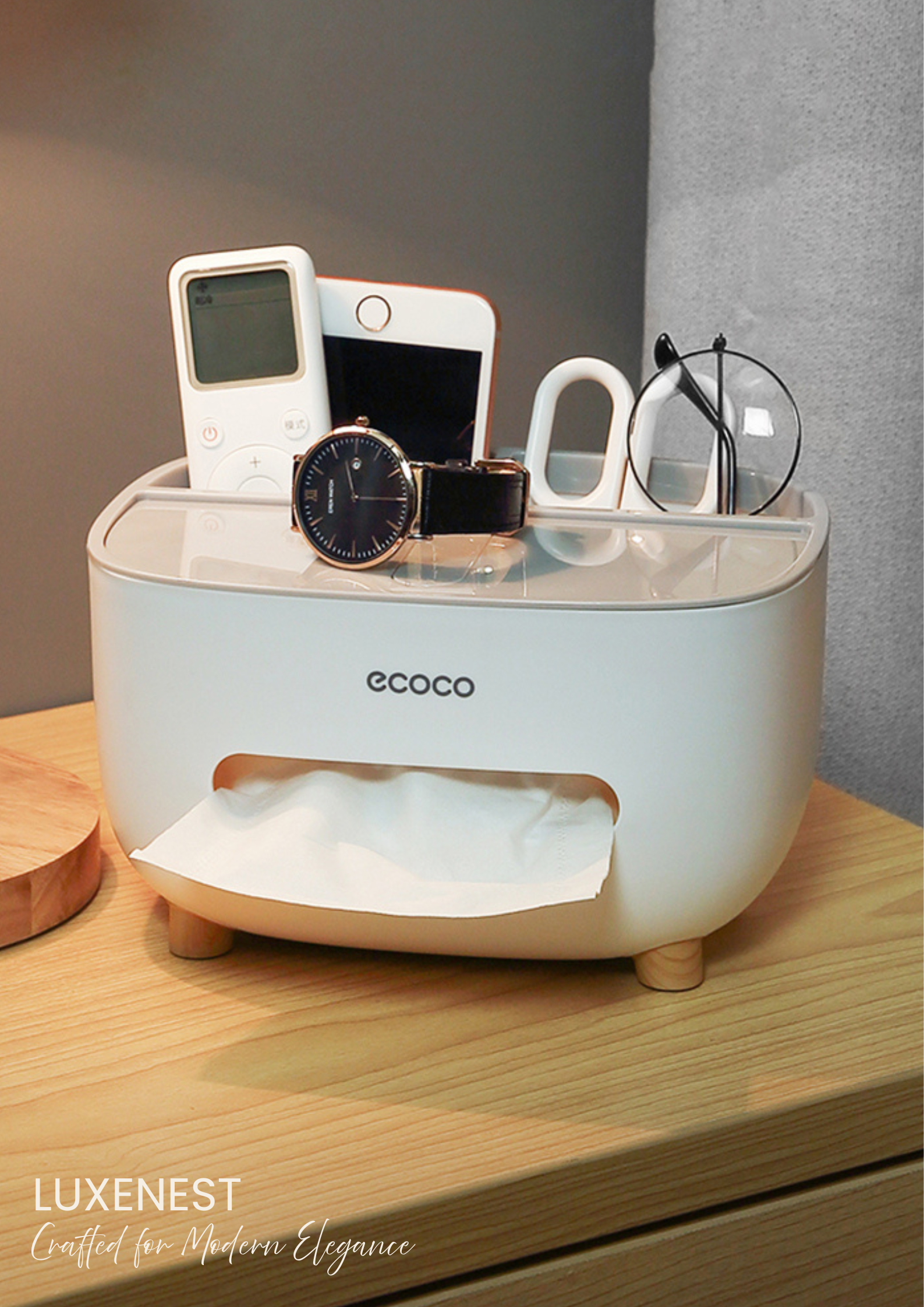 Storage Drawer Minimal Desktop Organizer
