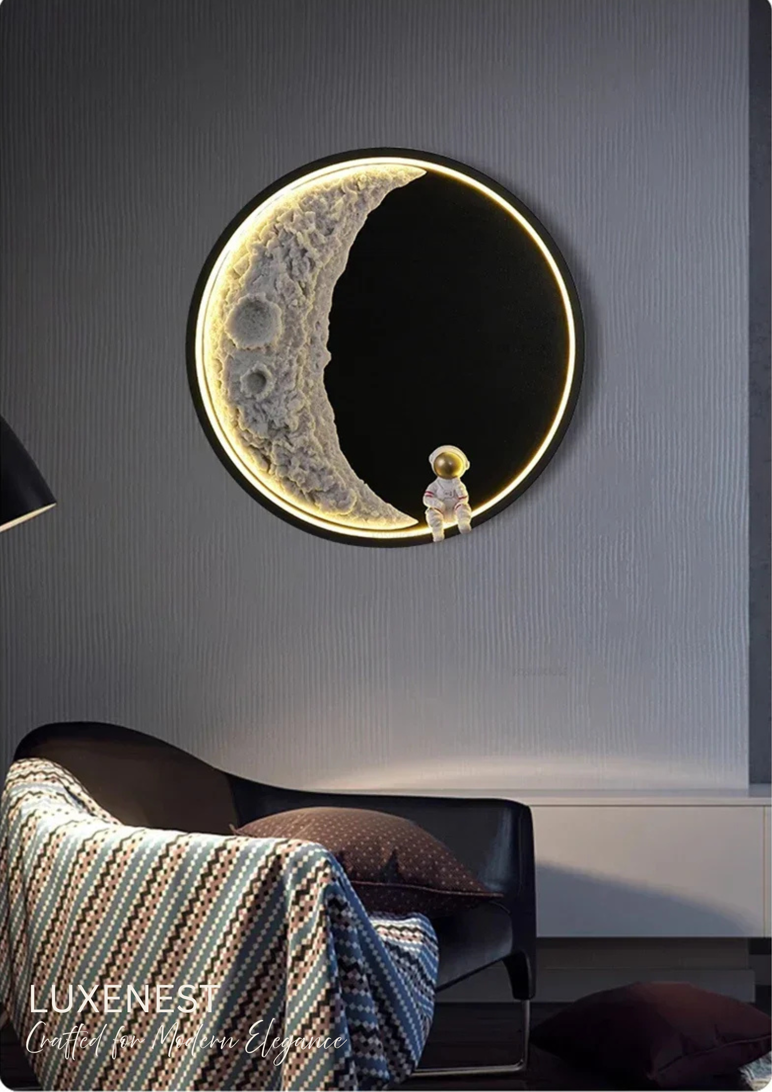 Luna Moon Wall Lamp LED Ambient Decorative Light