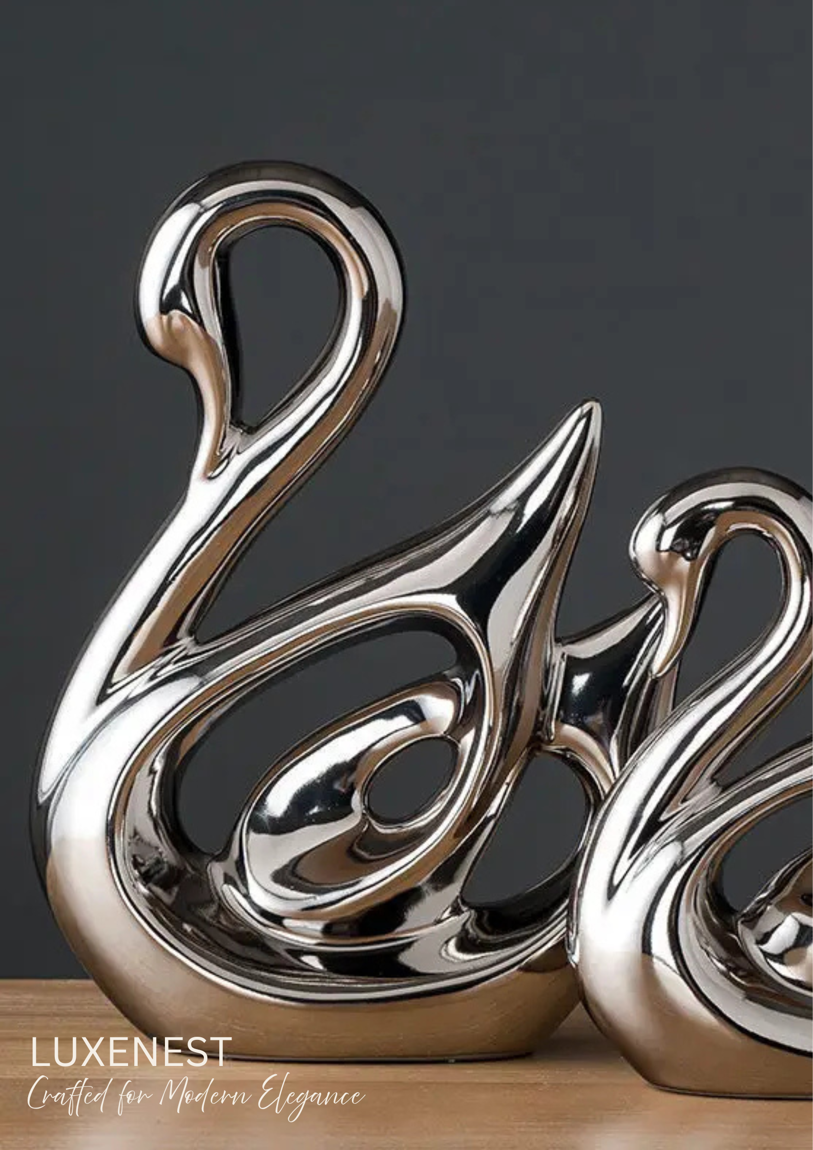 Decorative Wine Display Ornament Modern Ceramic Accent