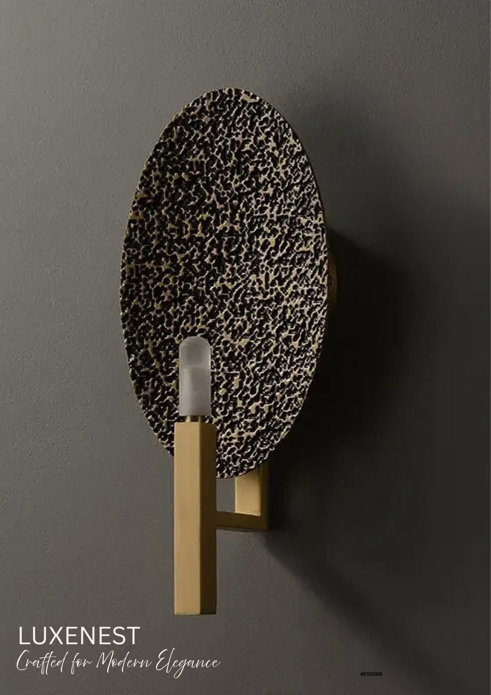 Copper Arch Wall Light (Modern Ambient Lamp)