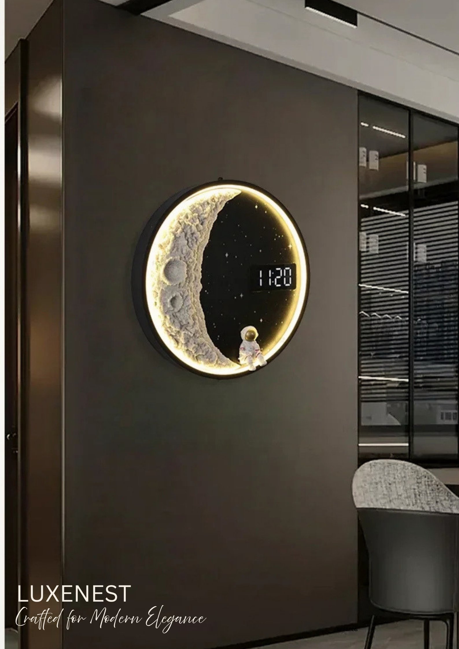 Luna Moon Wall Lamp LED Ambient Decorative Light