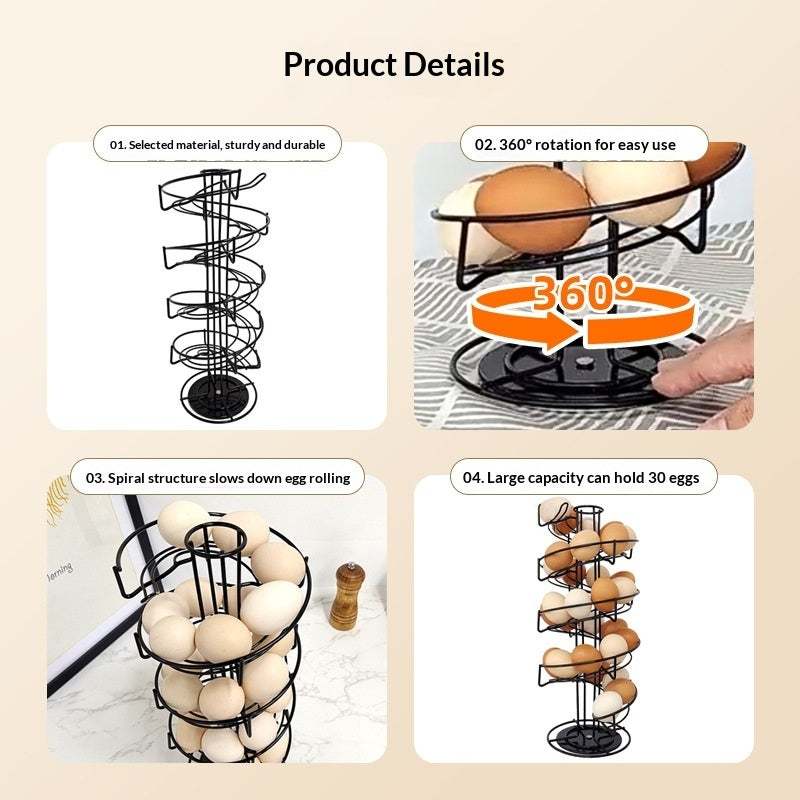 Spiral Egg Holder