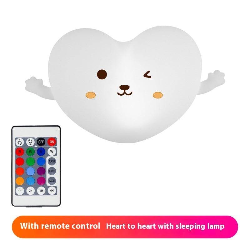 Creative Heart Seven-color Ambience Light